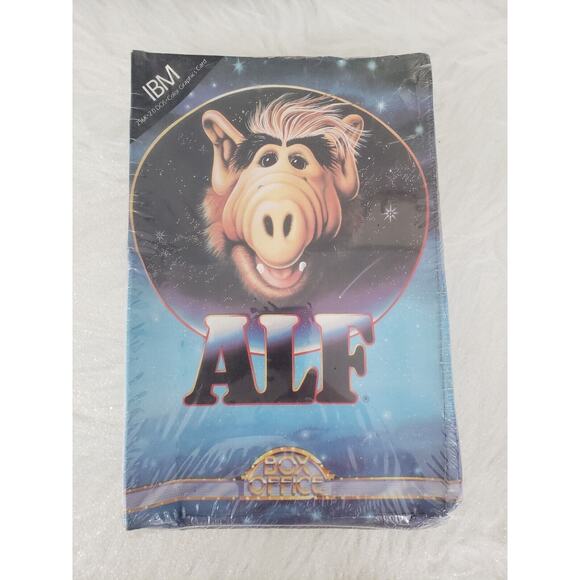 Vintage 1987 Alien Productions ALF Big Box Office IBM Computer Game 5.25" Disk - Picture 2 of 8